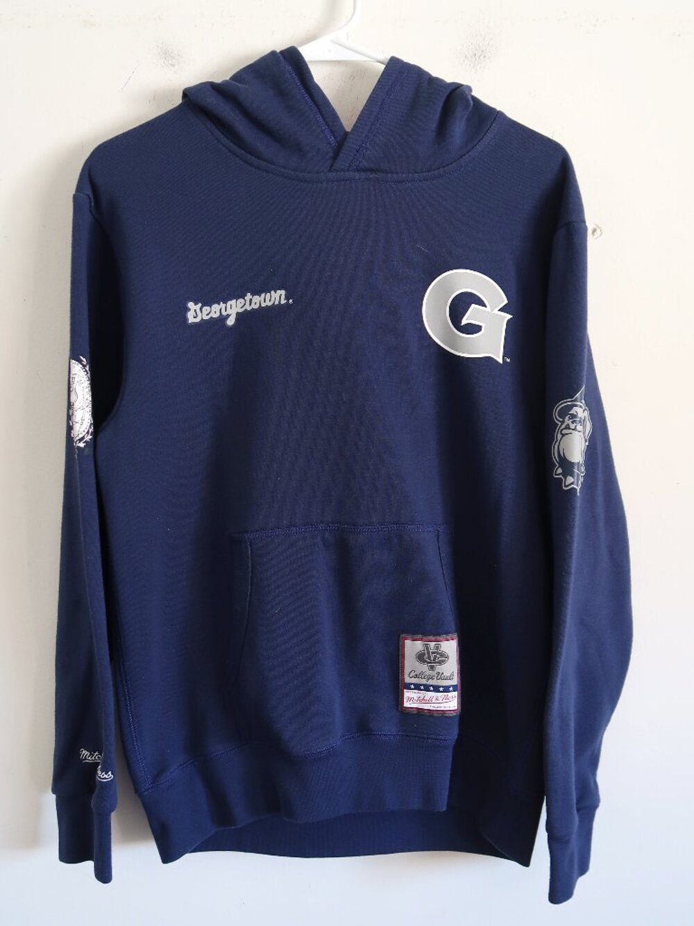 Mitchell & Ness Nostalgia Co. Georgetown Hoyas Hoodie - Small (Youth Large 14/16